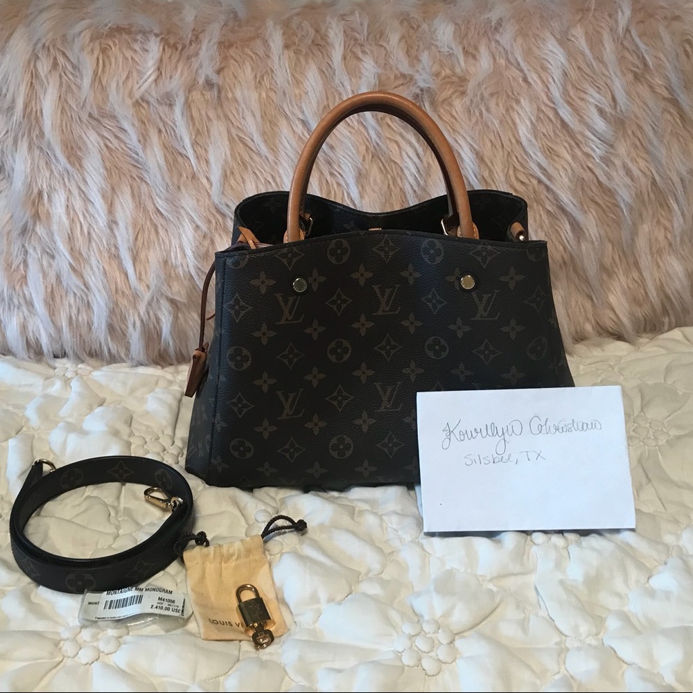 EUC Authentic Louis Vuitton Montaigne MM